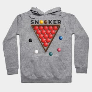 Snooker Ball Design Hoodie